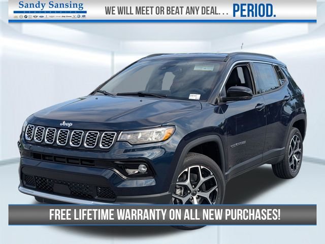 New 2026 Fathom Blue Pearl Coat Jeep Limited image 1