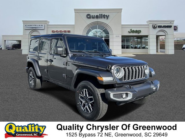 New 2025 Jeep Wrangler Sahara Sport Utility in Greenwood #3055