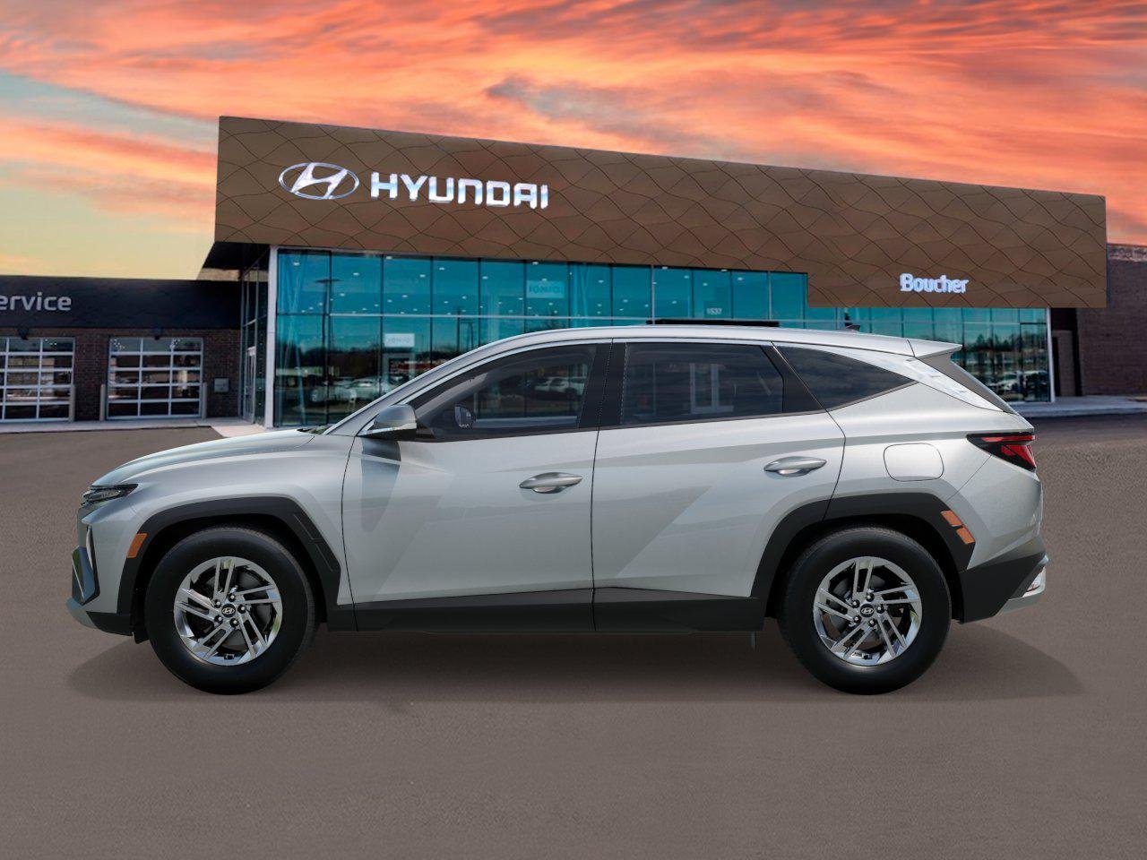 New 2026 Shimmering Silver Hyundai SE AWD image 3