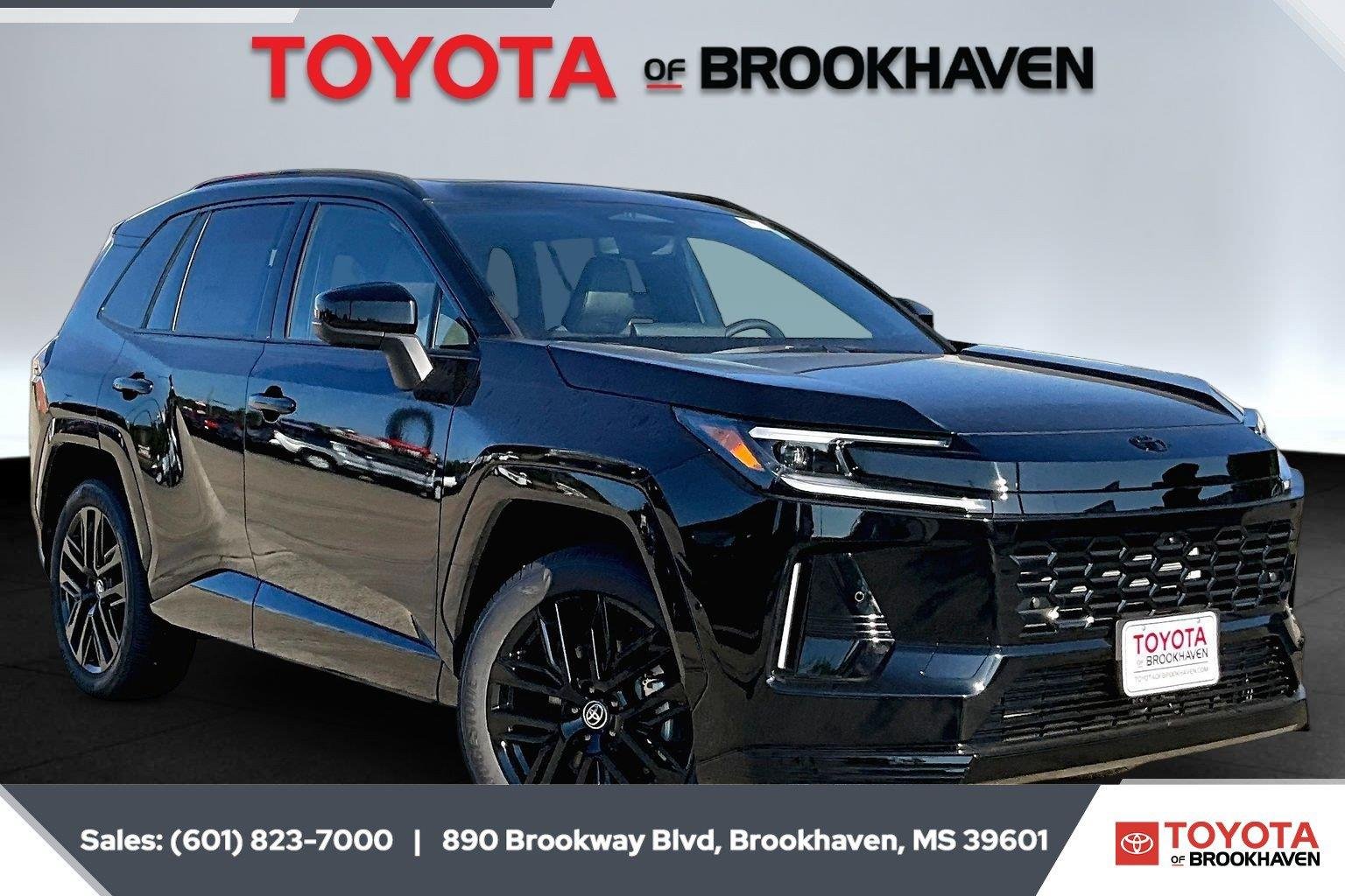 New 2026 Midnight Black Metallic Toyota XSE image 1