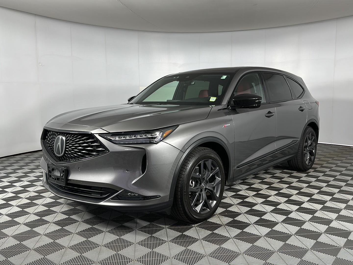 Used 2023 Liquid Carbon Metallic Acura w/A-Spec Package image 3