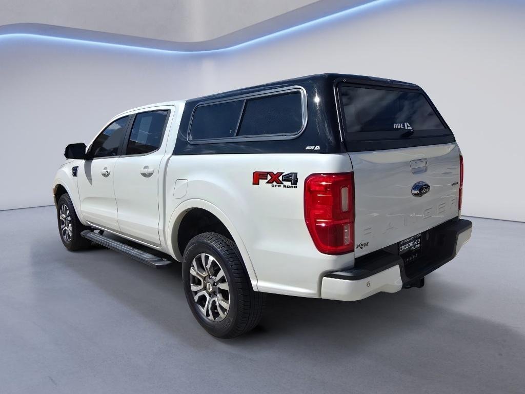 Used 2019 White Platinum Tri-Coat Ford LARIAT image 3