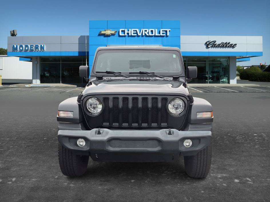 Used 2021 Black Clearcoat Jeep Unlimited Sport Altitude image 8