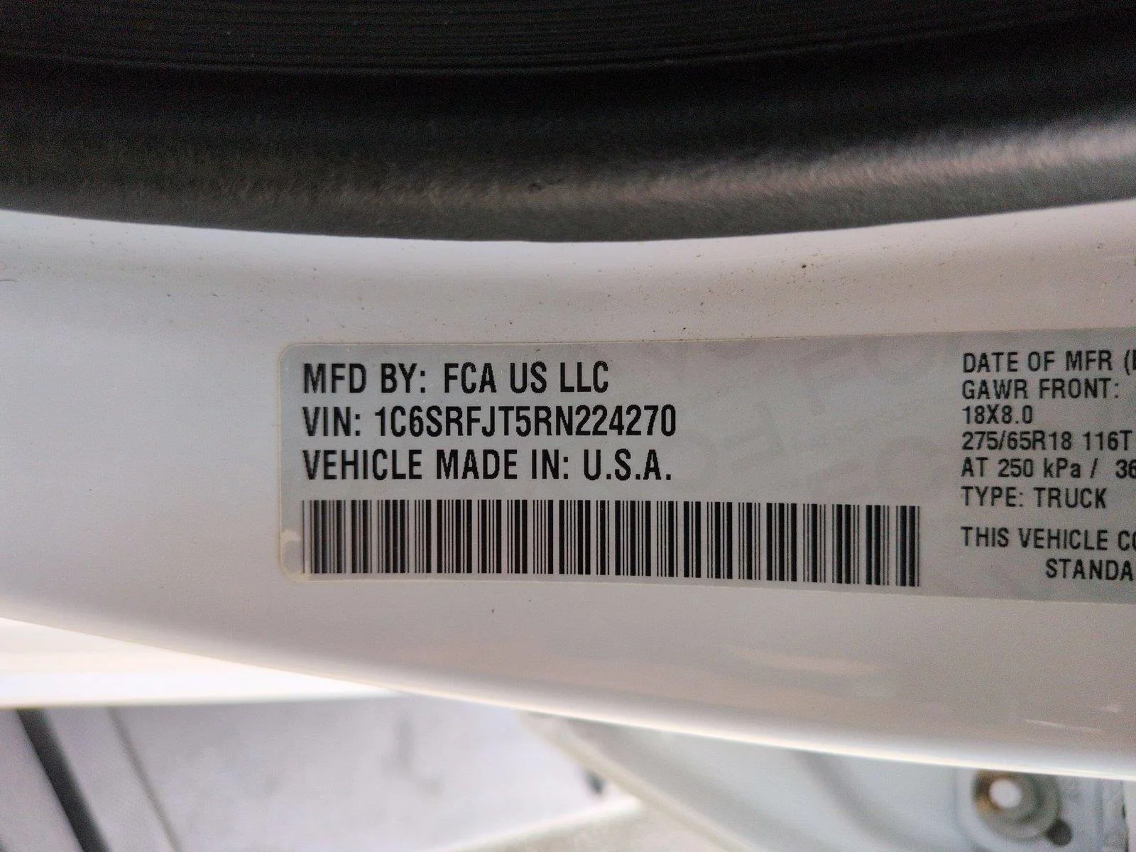 Used 2024 Bright White Clearcoat Ram Laramie image 41