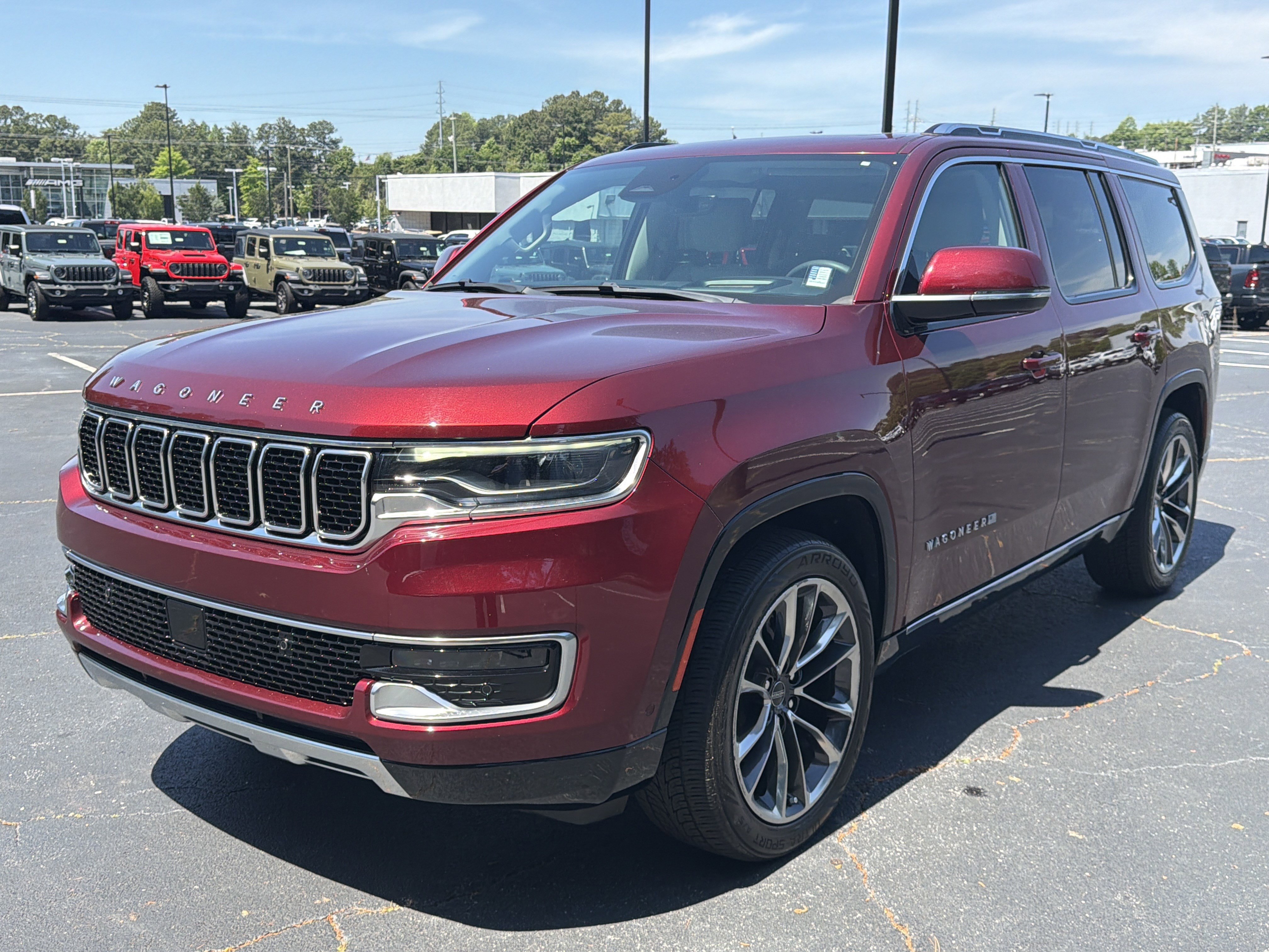Used 2022 Velvet Red Pearlcoat Jeep Series III image 6