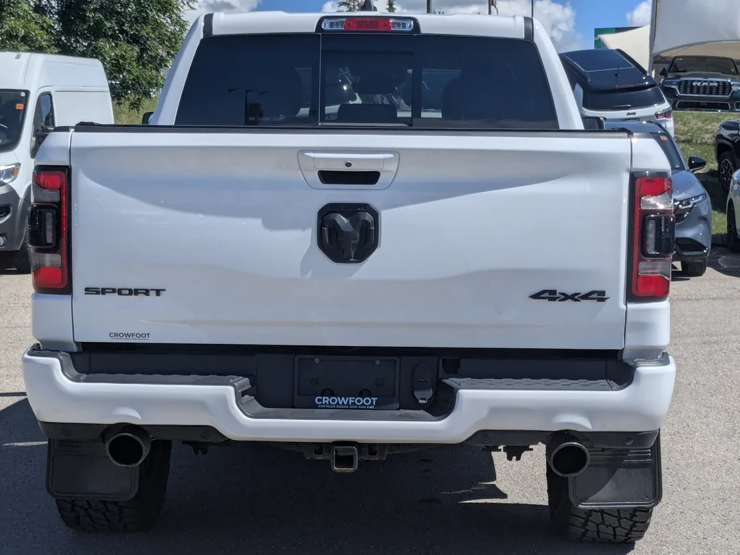 Certified Used 2022 White RAM Sport - - 4x4 - Level II Grp - Back Up Cam - Trailer Brake & Hitch & More! image 7
