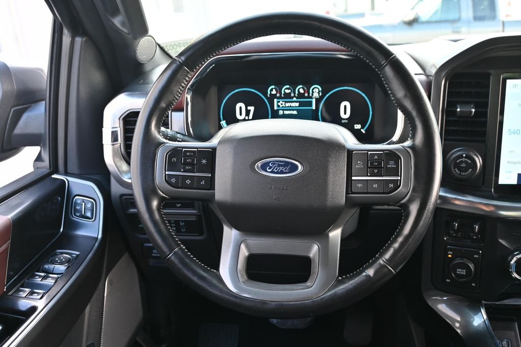 Certified Used 2022 Gray Metallic Ford Lariat image 31