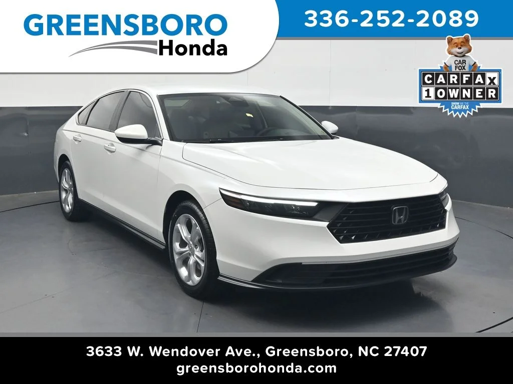 Certified Used 2024 Platinum White Pearl Honda LX image 1