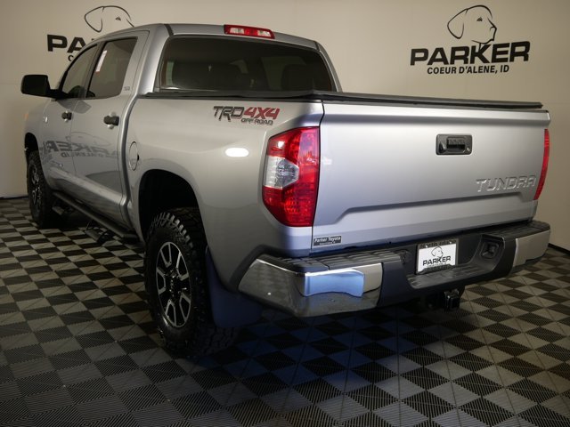Used 2017 Silver Sky Metallic Toyota Crew Cab SR5 w/ TRD Off-Road Pkg & Upgrade Pkg image 7