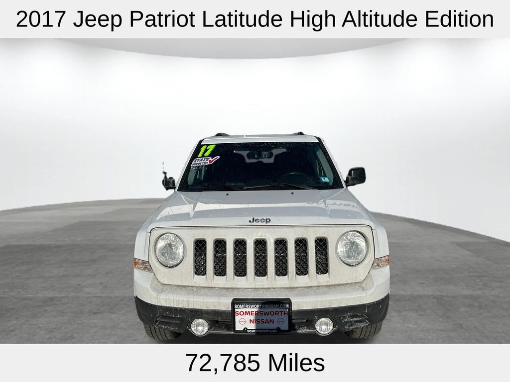 Used 2017 Jeep Patriot High Altitude Edition with VIN 1C4NJRFB3HD178280 for sale in Somersworth, NH
