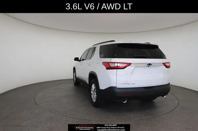 Used 2021 White Chevrolet 3LT W/Leather image 13