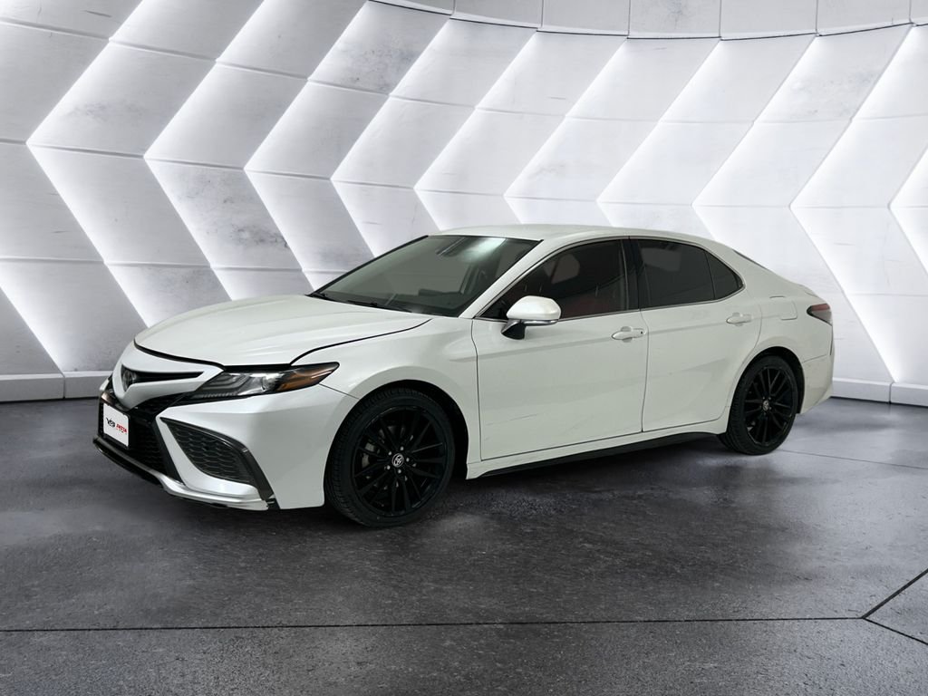 Used 2021 Beige Toyota XSE image 3