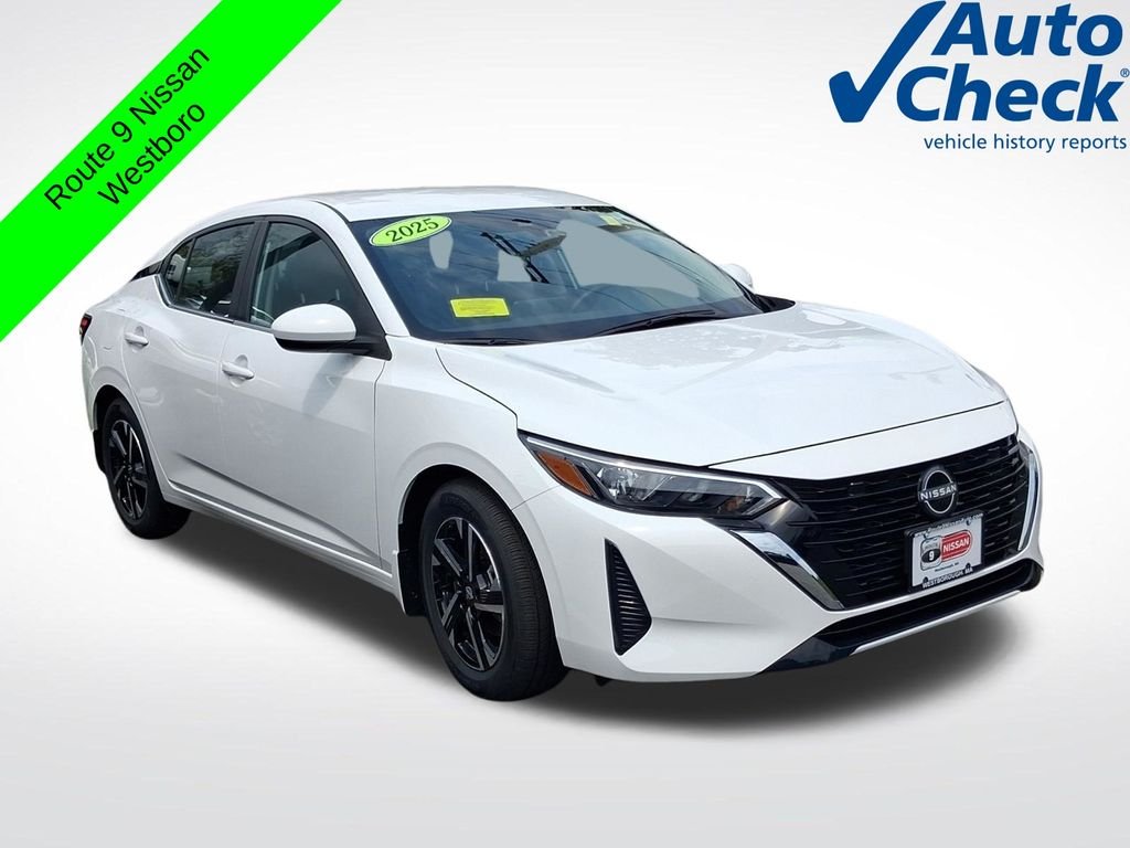 Used 2025 White Nissan SV image 1