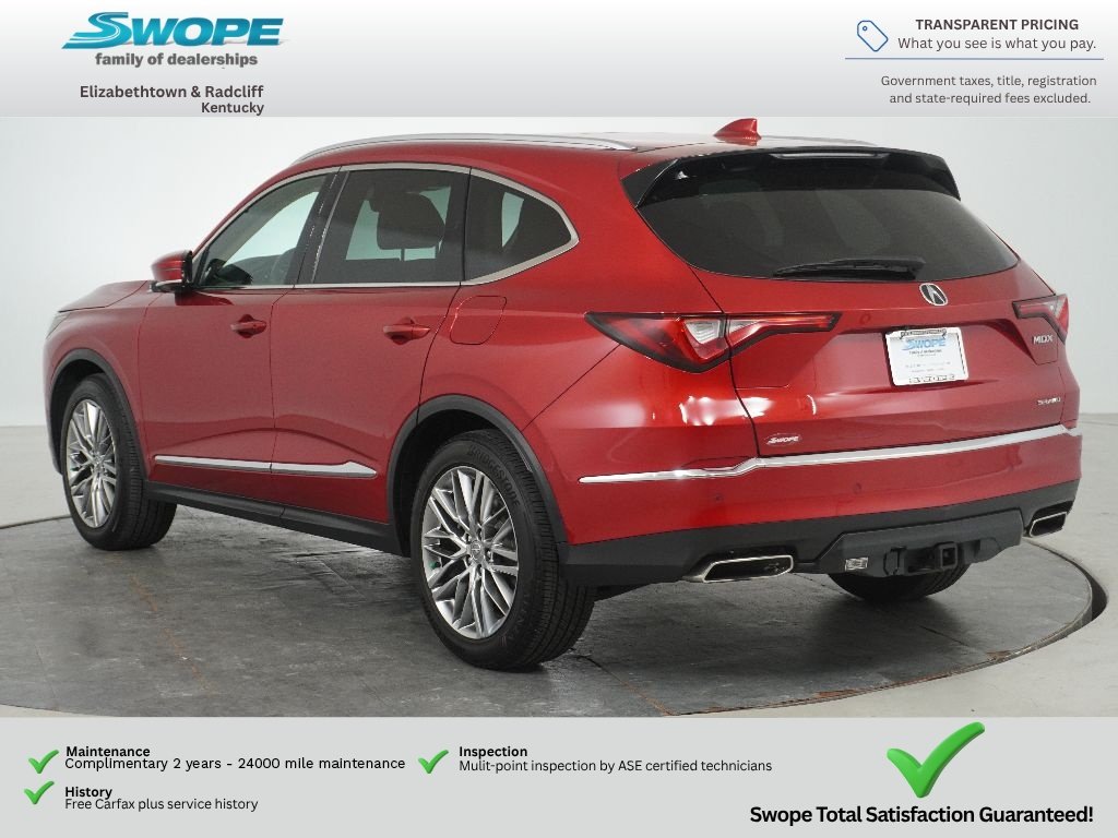 Used 2023 Performance Red Pearl Acura w/Advance Package image 7