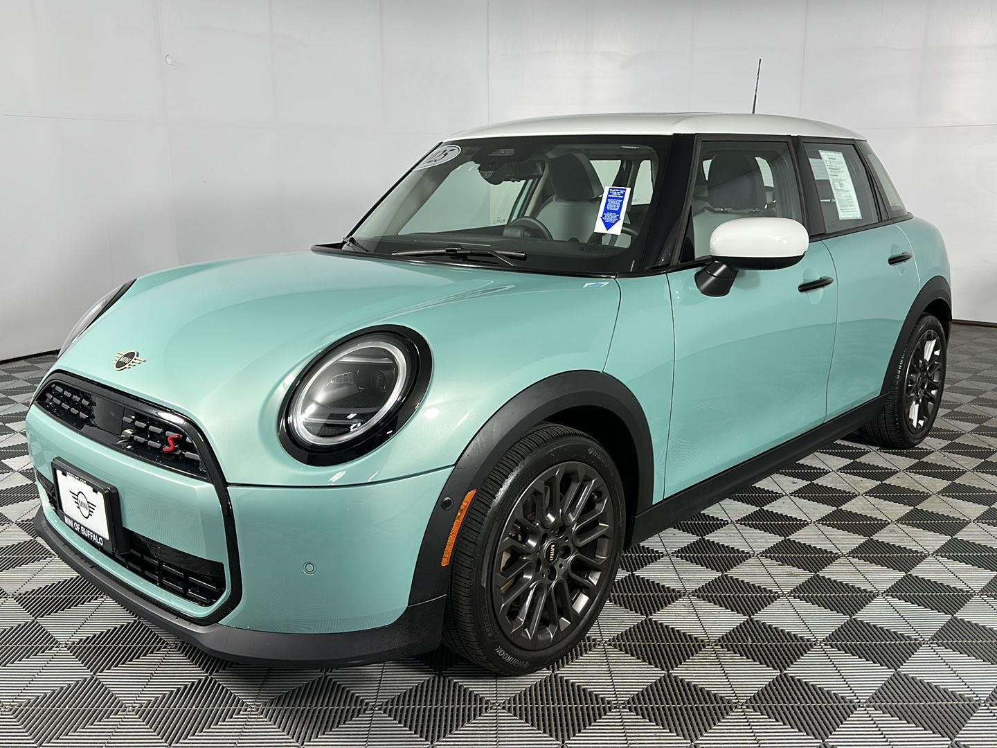 Certified Used 2025 Ocean Wave Green Metallic MINI Cooper S image 6