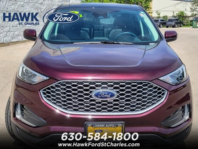 Certified Used 2023 Burgundy Ford SEL image 29