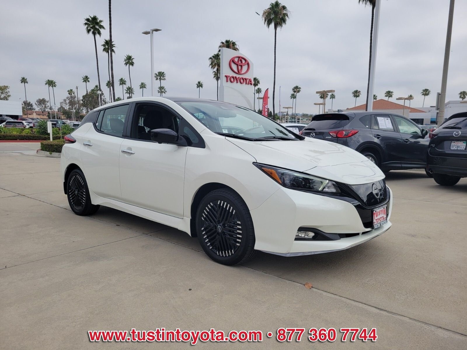 Used 2025 Nissan Leaf SV PLUS with VIN 1N4CZ1CV7SC564042 for sale in Tustin, CA