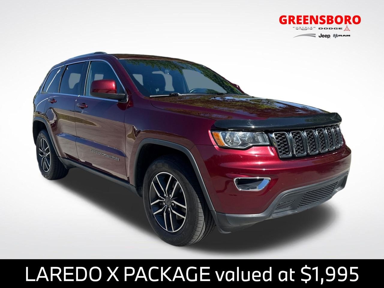 Used 2019 Red Jeep Laredo E image 1