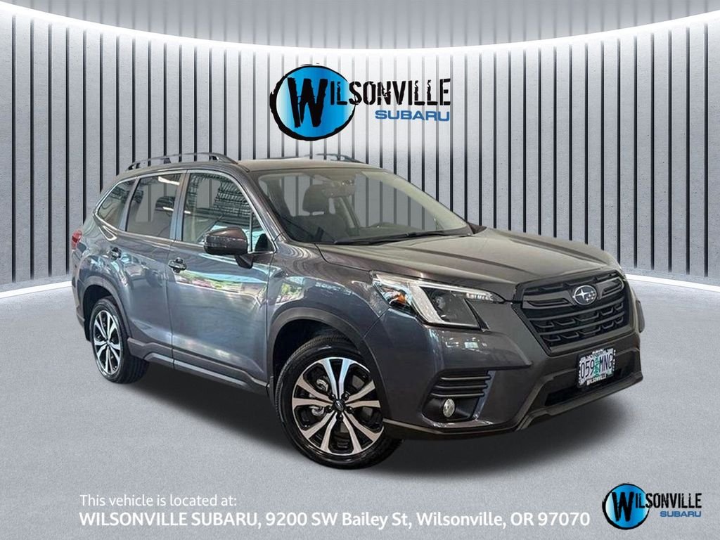 Certified Used 2023 Gray Subaru Limited image 1