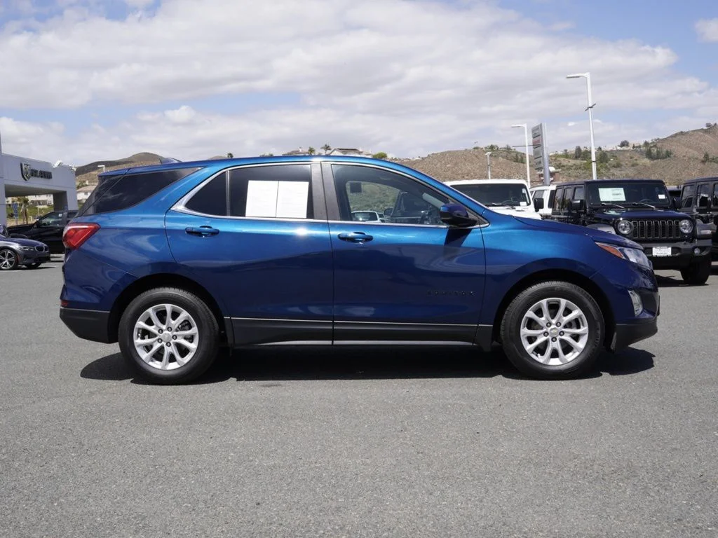 Certified 2021 Chevrolet Equinox LT with VIN 3GNAXKEV4ML363112 for sale in Lake Elsinore, CA