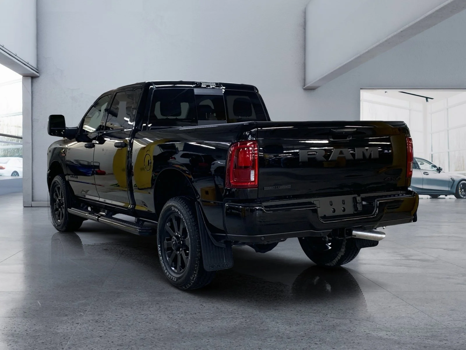 New 2026 Diamond Black Crystal Pearl Ram Big Horn image 3