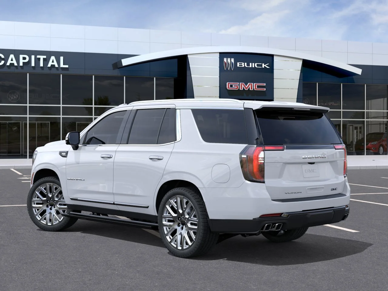 New 2026 Glacier White Tricoat GMC Denali Ultimate image 4