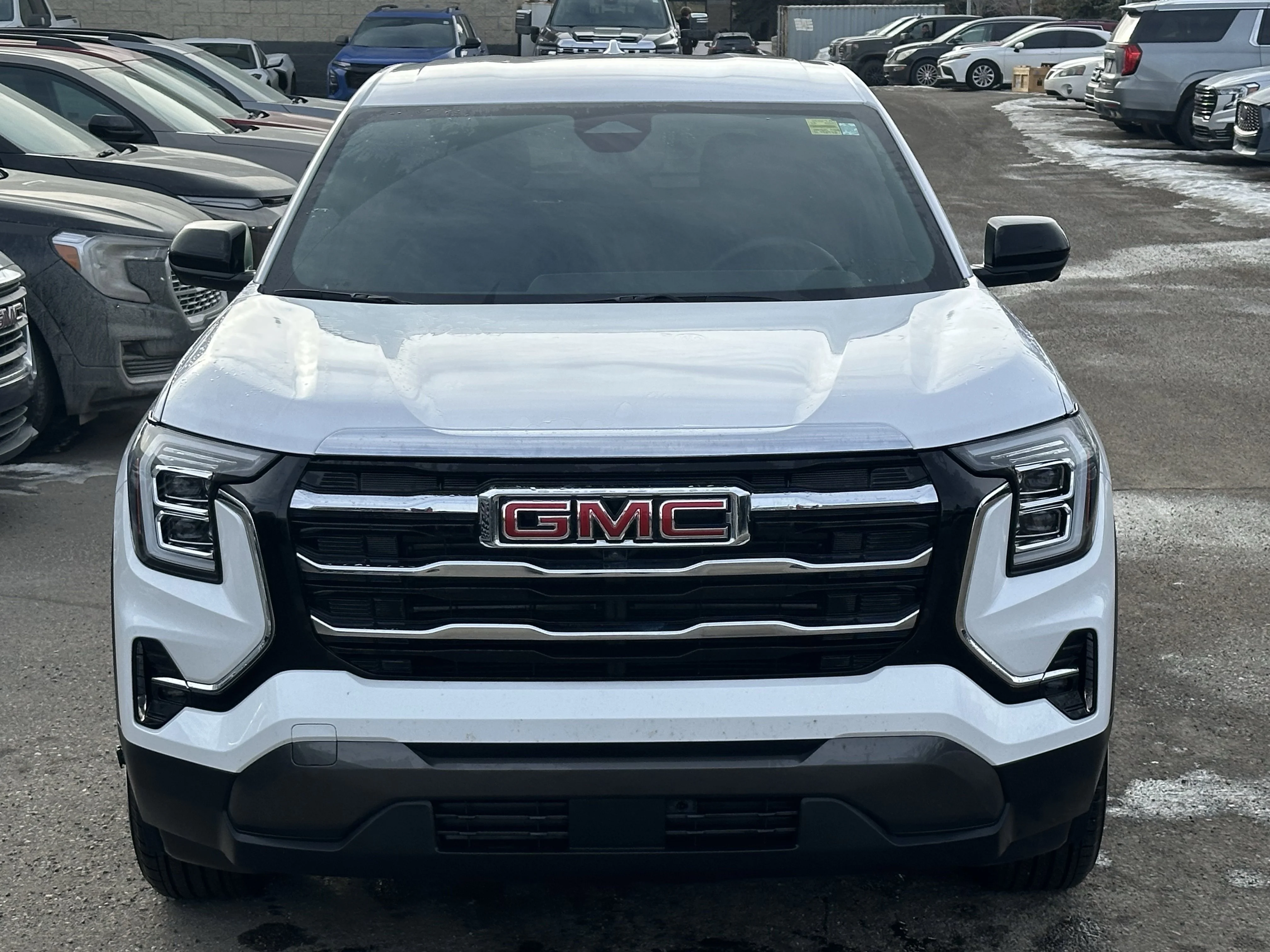 Certified Used 2025 White GMC AWD Elevation image 2