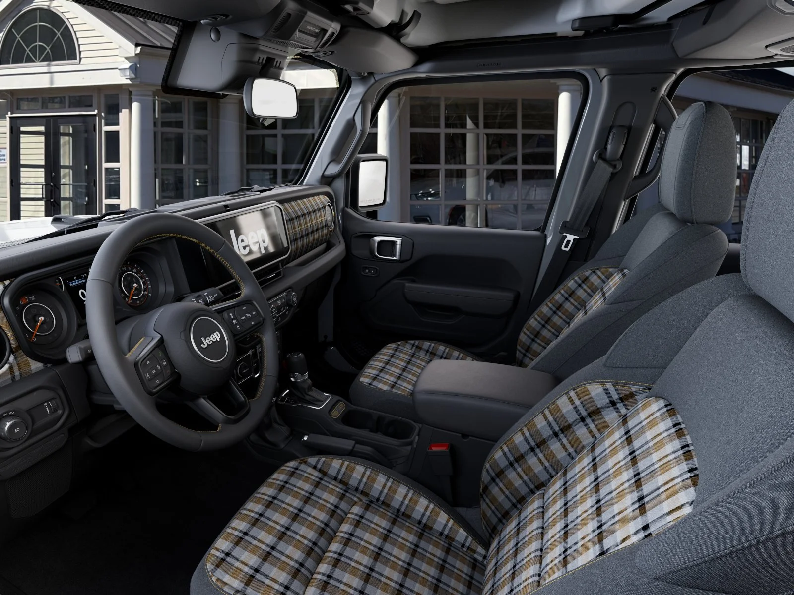 New 2026 Bright White Clear-Coat Exterior Paint Jeep 4-Door 85th Anniversary Edition image 48