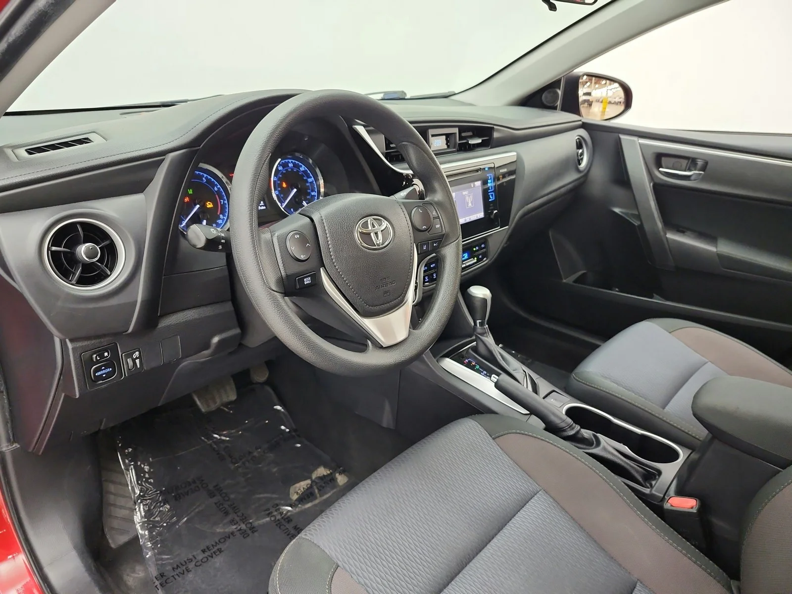 Used 2017 Barcelona Red Metallic Toyota LE image 12