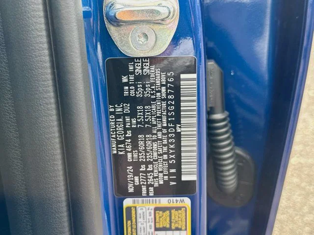 Used 2025 Blue Kia EX image 34