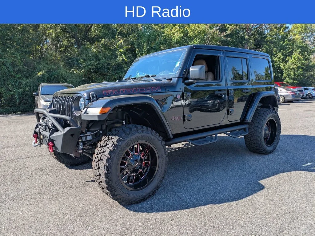 Used 2020 Black Jeep Unlimited Rubicon image 8