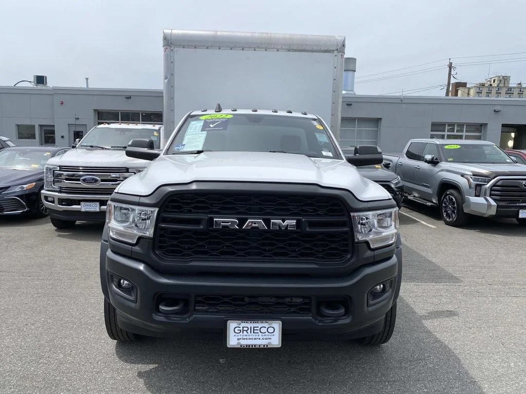 Used 2022 Bright White Clearcoat Ram Tradesman image 3