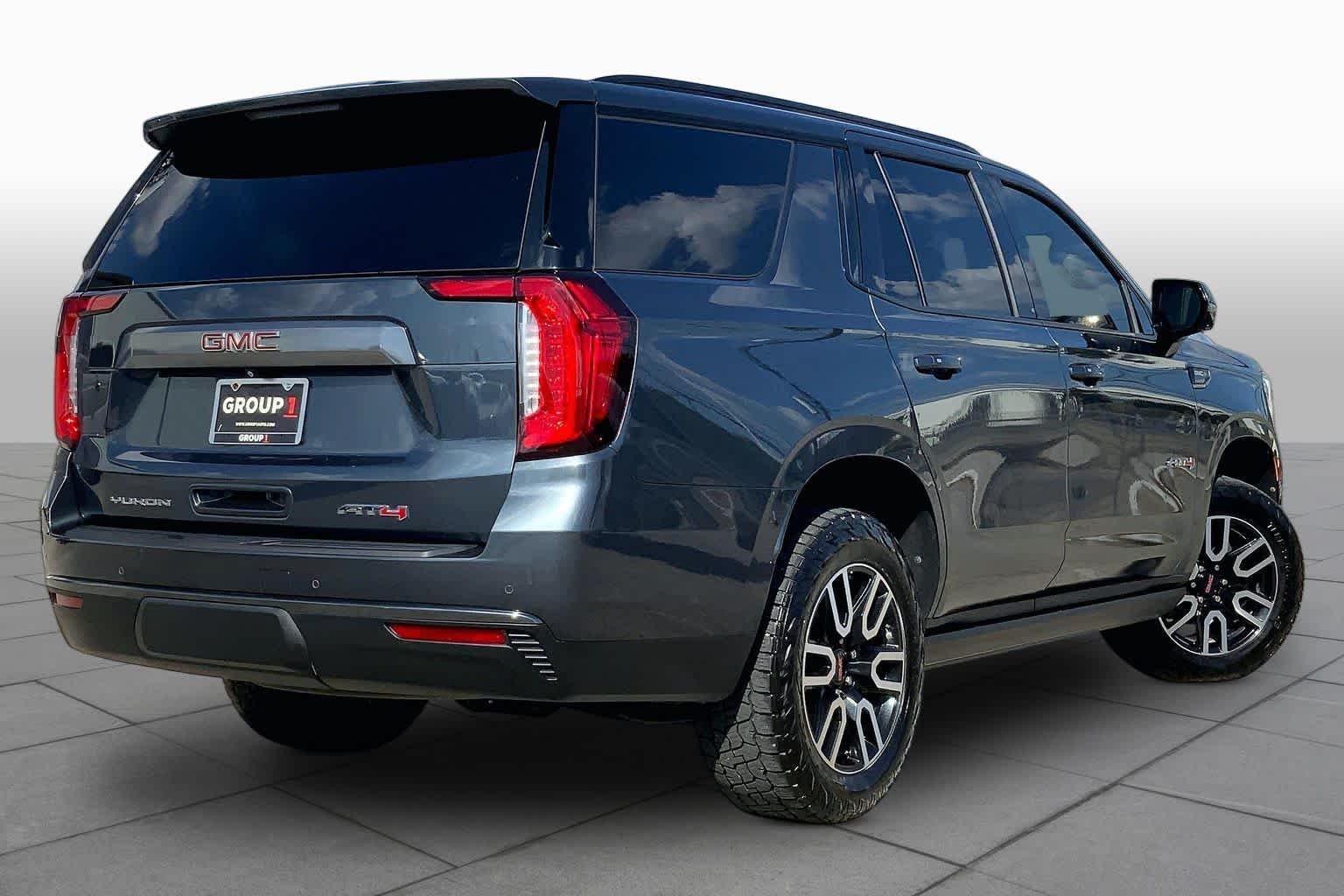 Used 2021 Dark Sky Metallic GMC AT4 image 23