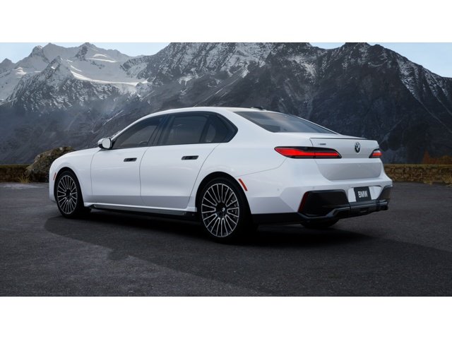New 2026 Mineral White Metallic BMW 740i xDrive image 2
