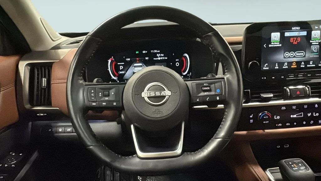 Certified Used 2022 Black Nissan Platinum image 28