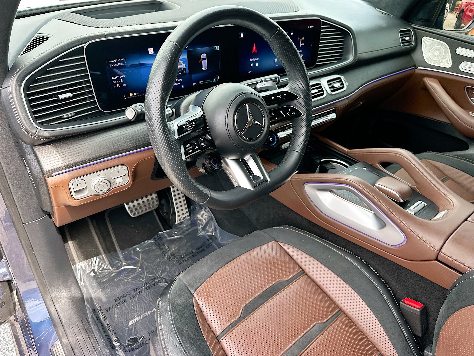 Used 2024 Twilight Blue Metallic Mercedes-Benz AMG® GLE 63 S image 9