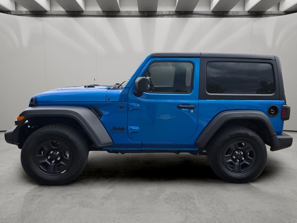 Used 2024 Hydro Blue Pearlcoat Jeep Sport image 3