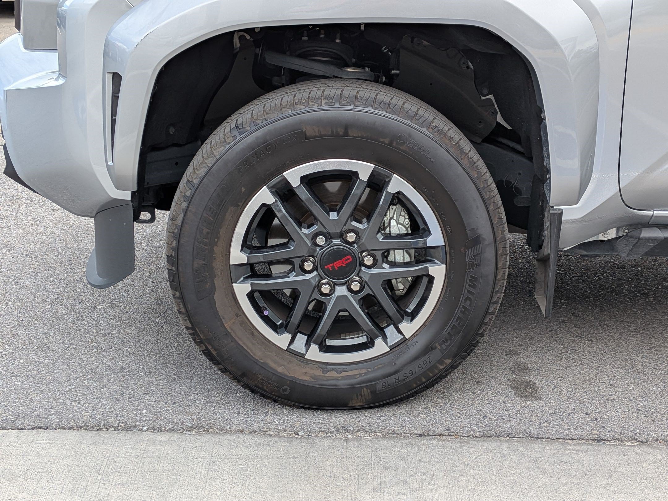 Used 2024 Celestial Silver Metallic Toyota TRD Sport image 12