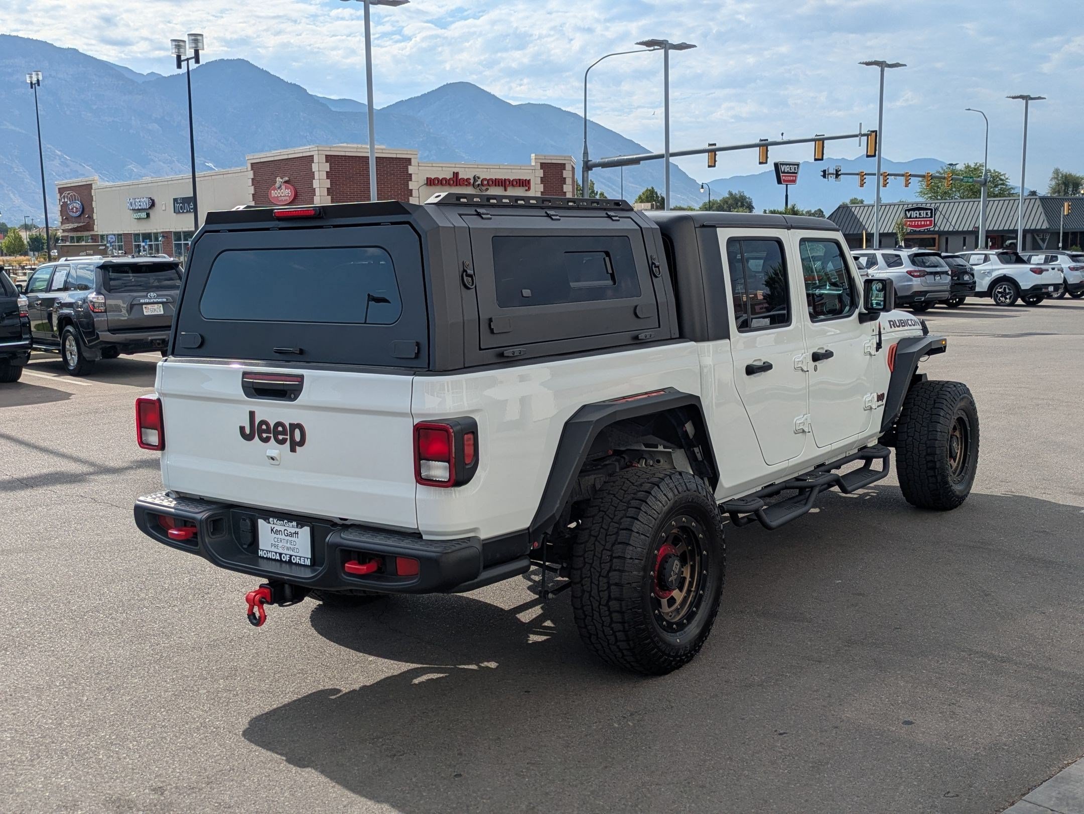 Used 2023 Bright White Clearcoat Jeep Rubicon image 3