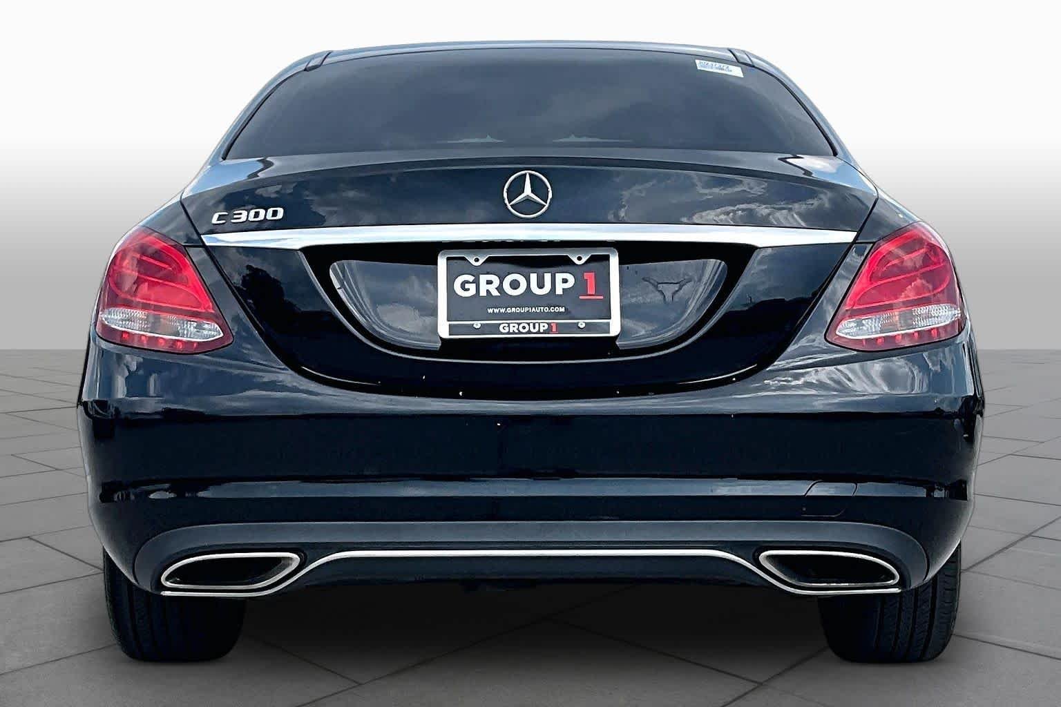 Used 2018 BLACK Mercedes-Benz C 300 image 5