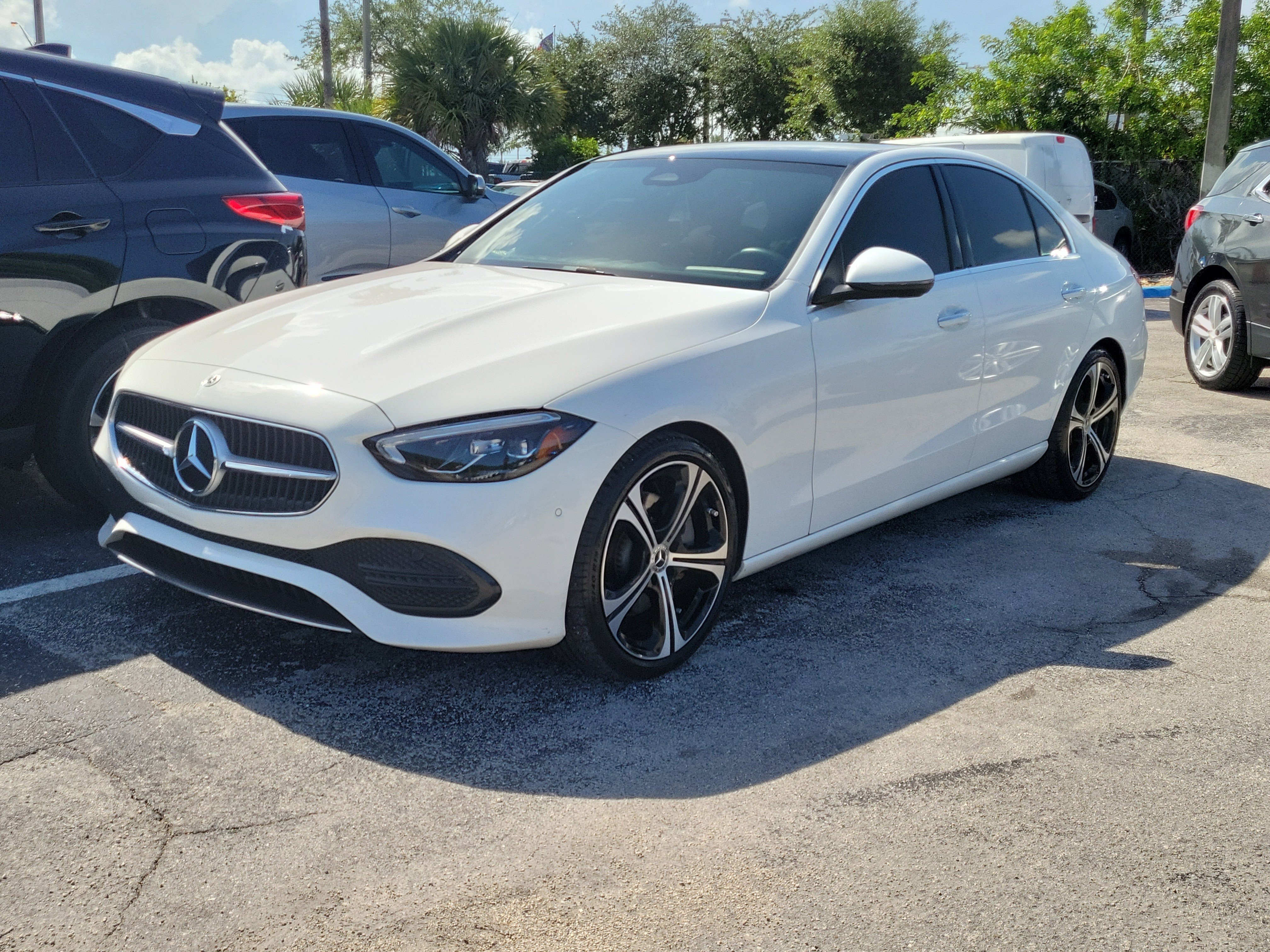 Used 2025 Polar White Mercedes-Benz C 300 image 2