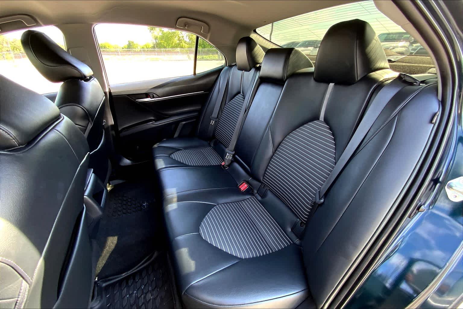 Used 2021 Galactic Aqua Mica Toyota SE image 20