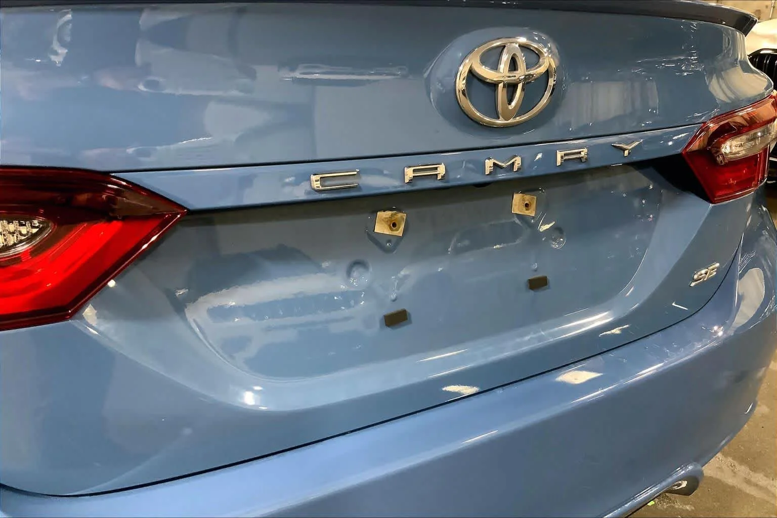 Used 2024 Cavalry Blue Toyota SE image 31