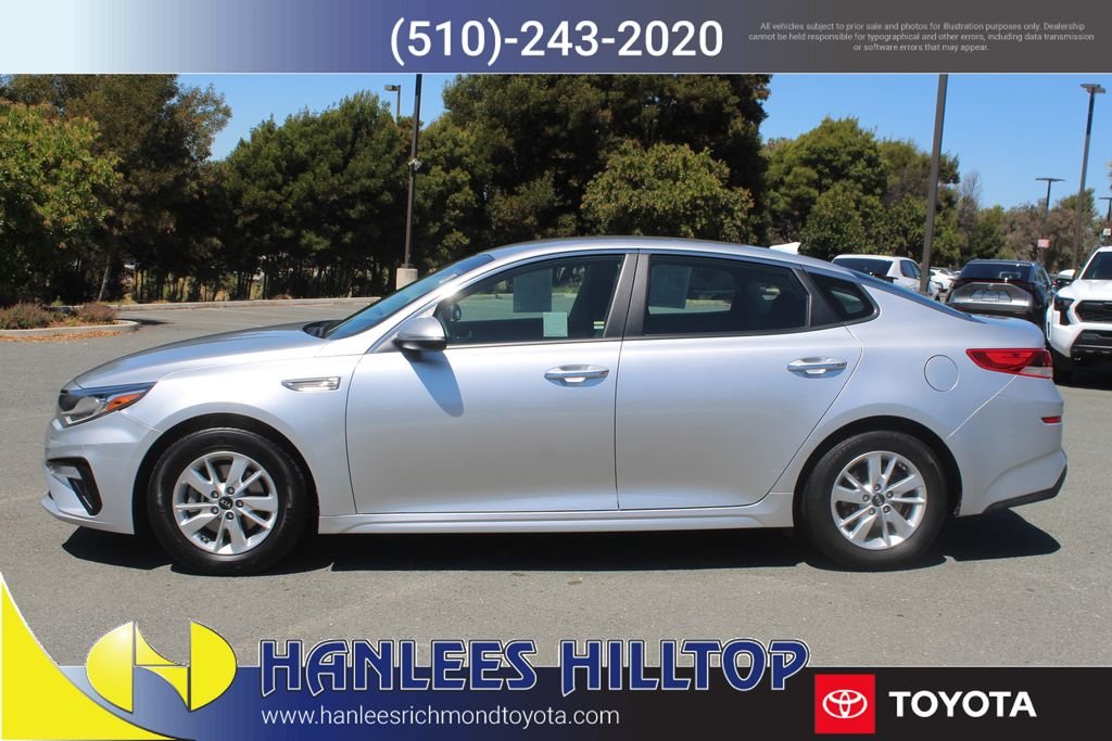 Used 2019 Kia Optima LX with VIN 5XXGT4L35KG276517 for sale in Richmond, CA