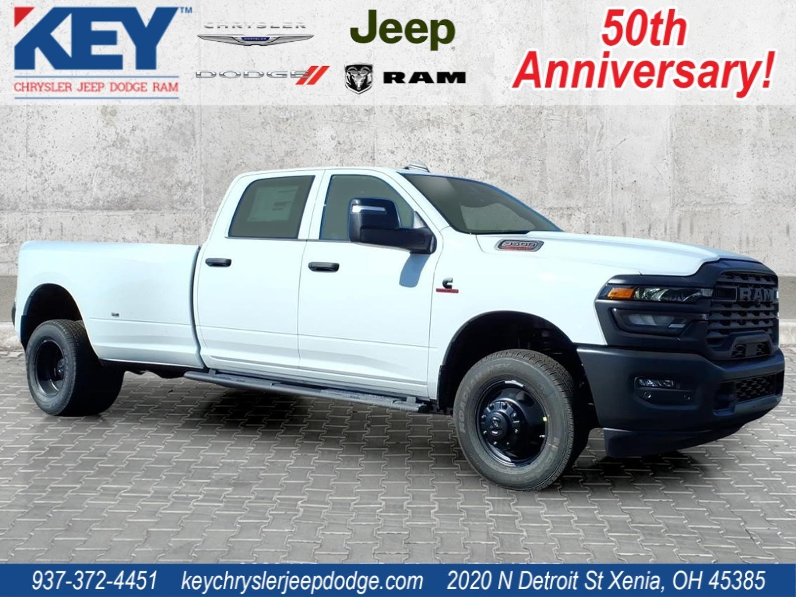 New 2027 Bright White Clear-Coat Exterior Paint RAM Tradesman image 1