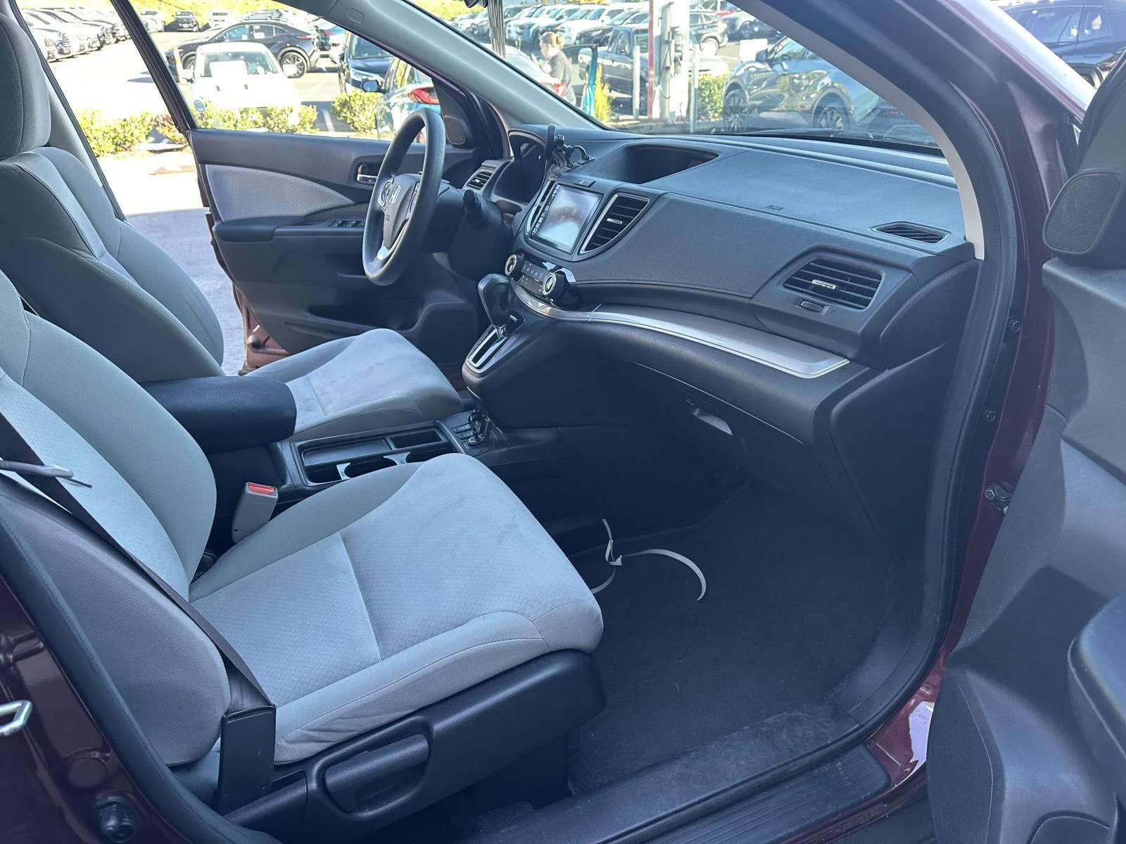 Used 2015 Basque Red Pearl II Honda EX image 13