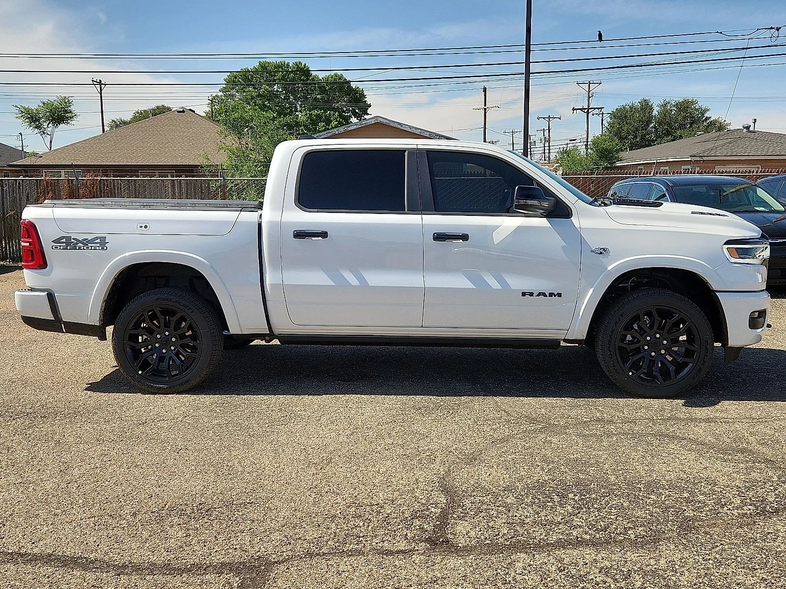 New 2026 PWD Ivory White Ram LIMITED CREW CAB 4X4 5