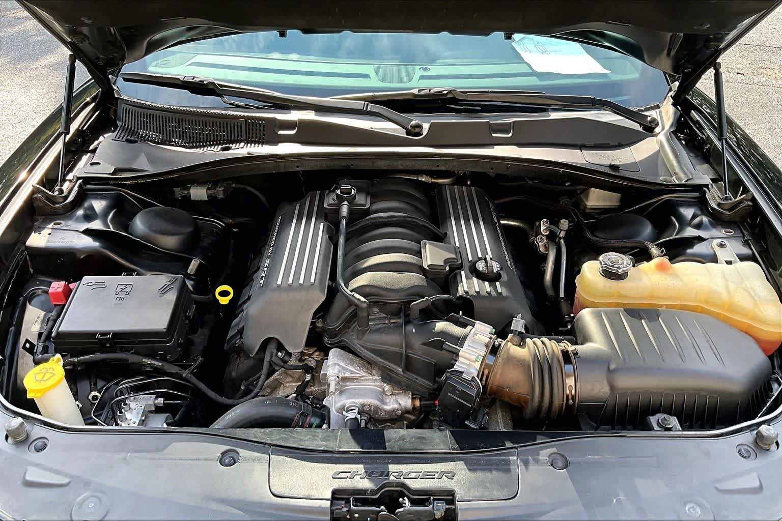 Used 2019 Pitch Black Clearcoat Dodge Scat Pack image 35