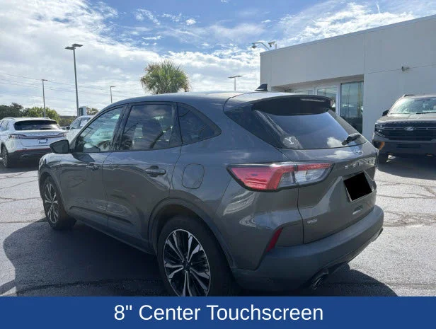 Used 2021 Gray Ford SE Hybrid image 5
