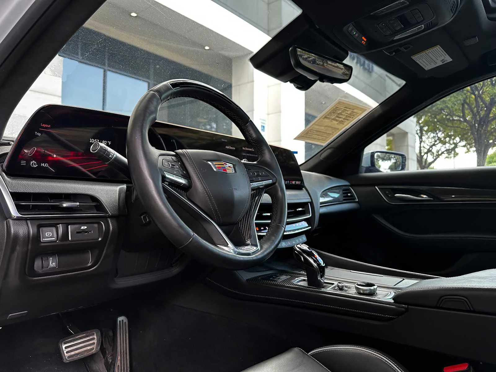 Certified Used 2025 Summit White Cadillac V-Series Blackwing image 8